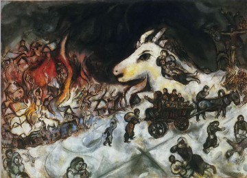 Marc Chagall, contemporáneo de la guerra Pinturas al óleo